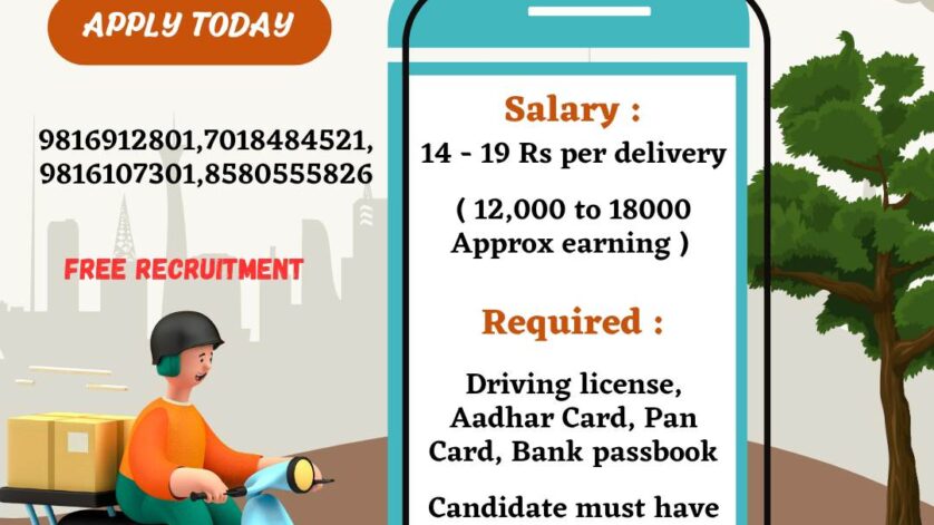 Free Bike Delivery Jobs in Himachal