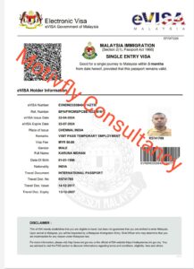 Karuna Nidhan - Malaysia Work permit