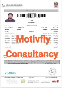 Manish - Dubai Employment Visa - White Ocean Security Visa - Work permit Visa Dubai