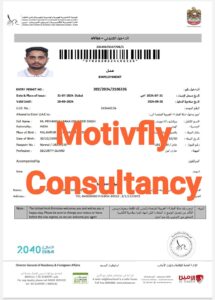 Priyanshu- Dubai Employment Visa - White Ocean Security Visa - Work permit Visa Dubai