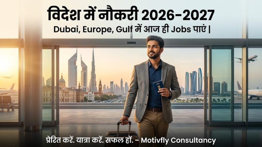 विदेश में नौकरी 2026
